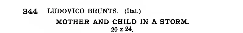 Scheda della collezione Powers che identifica erroneamente Louis Brüls come Ludovico Brunts
